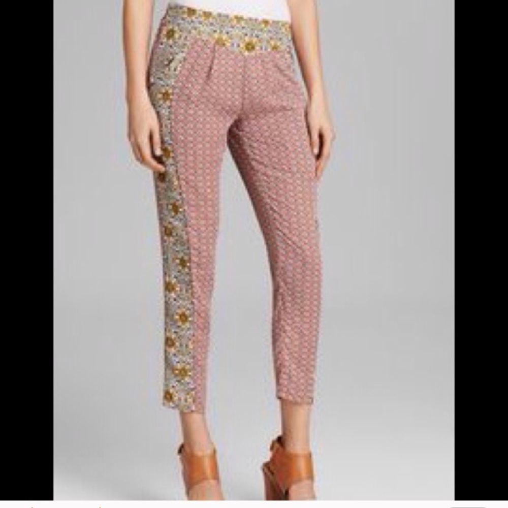 NWOT Free People Floral Pant